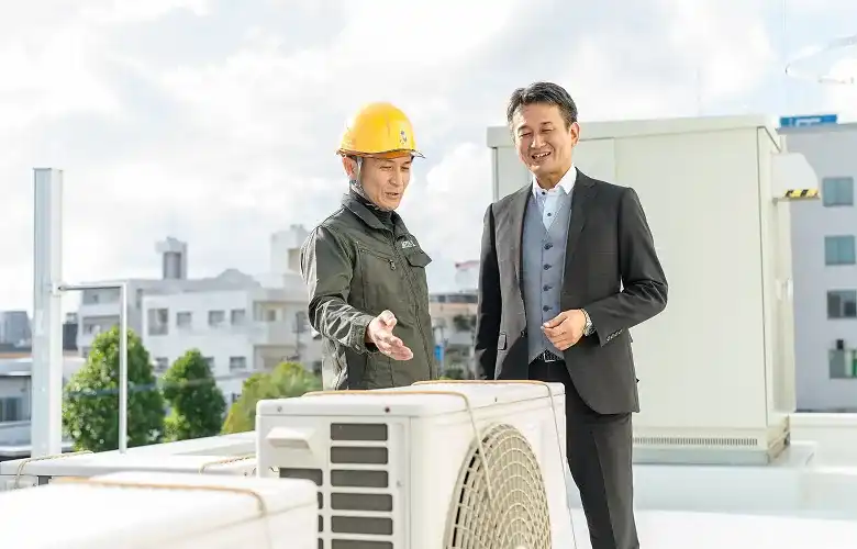 現場訪問による詳細打合せのイメージ