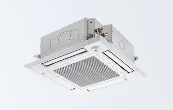 天井カセット形4方向の業務用エアコン