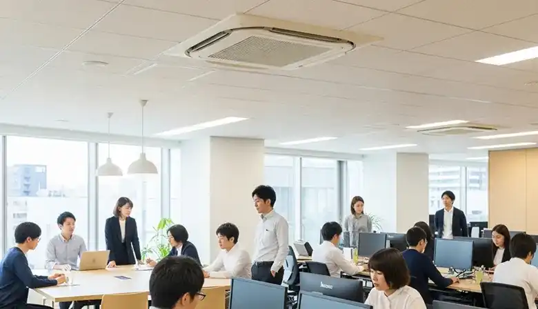 快適な室内環境で過ごす家族や人々の暮らしのイメージ