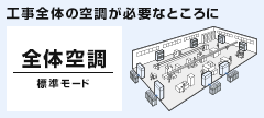 全体空調 標準モ<span></span>ード