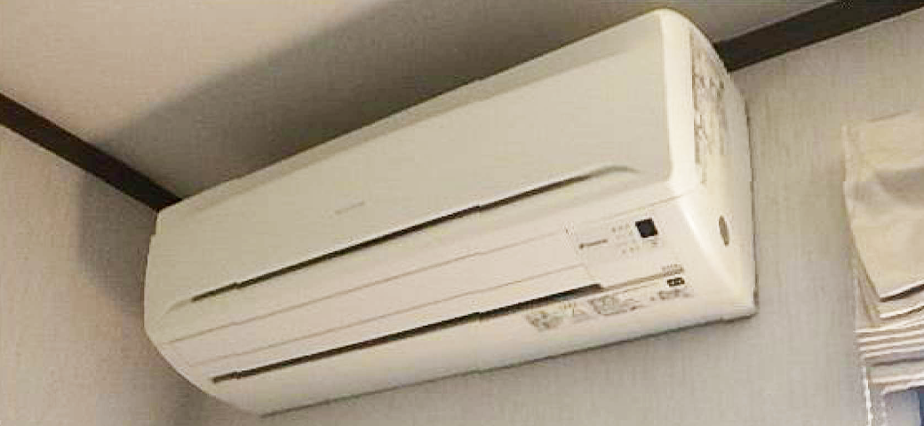 壁面に設置する機器