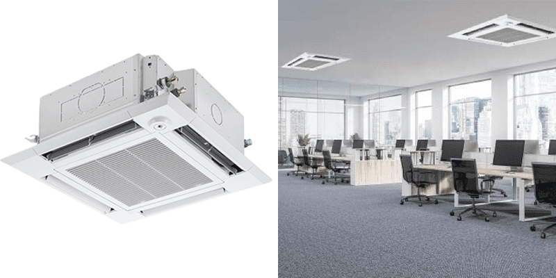 天井カセット形4方向