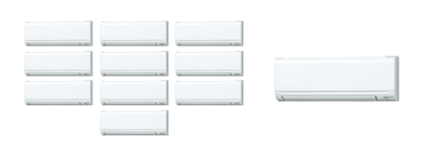MSZ-2221-GXAS-W-IN × 10台 / MSZ-2821-GXAS-W-IN × 1台