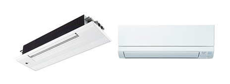 MLZ-GX4017AS-IN × 1台 / MSZ-2517-GXAS-W-IN × 1台