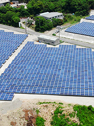 太陽光発電所の設置事例写真3