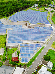 太陽光発電所の設置事例写真4